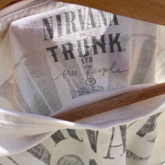 NIRVANA Band T Trunk Free People - Picture 3 of 5